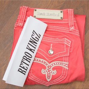 Rock Revival scarlett capri  size 29